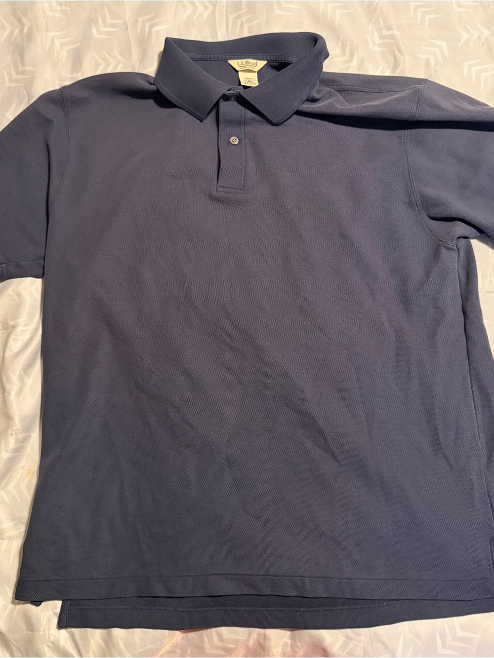 L.L. Bean Men's Dark Navy Polo Shirt